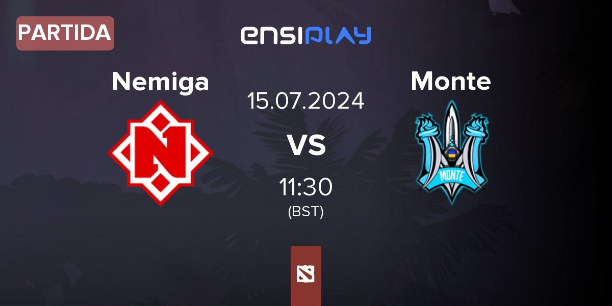 Partida Nemiga Gaming Nemiga vs Monte | 15.07