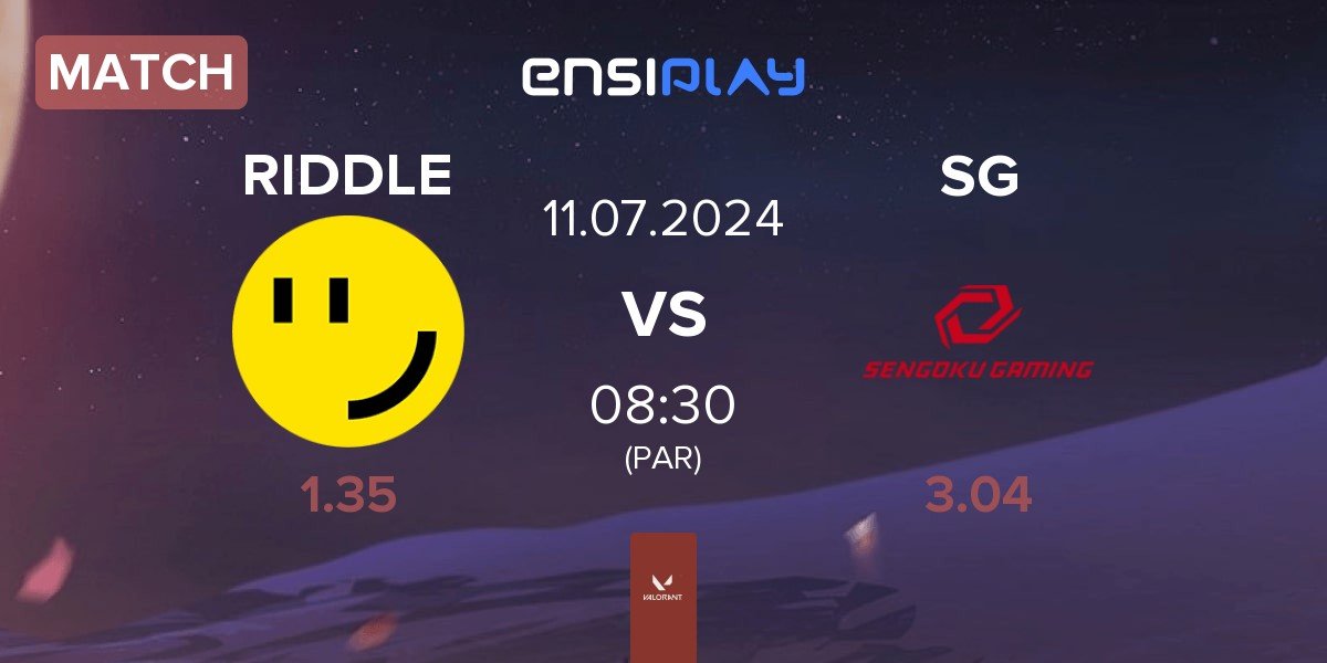 Match RIDDLE ORDER RIDDLE vs Sengoku Gaming SG | 11.07