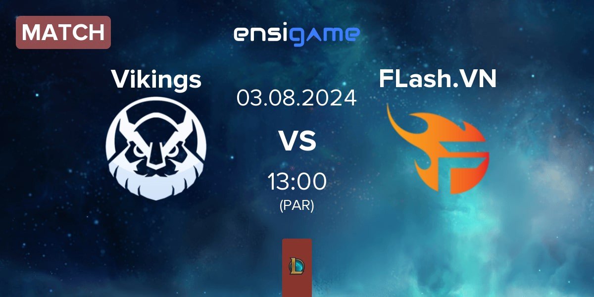 Match Vikings Esports VN Vikings vs Team Flash VN FLash.VN | 03.08