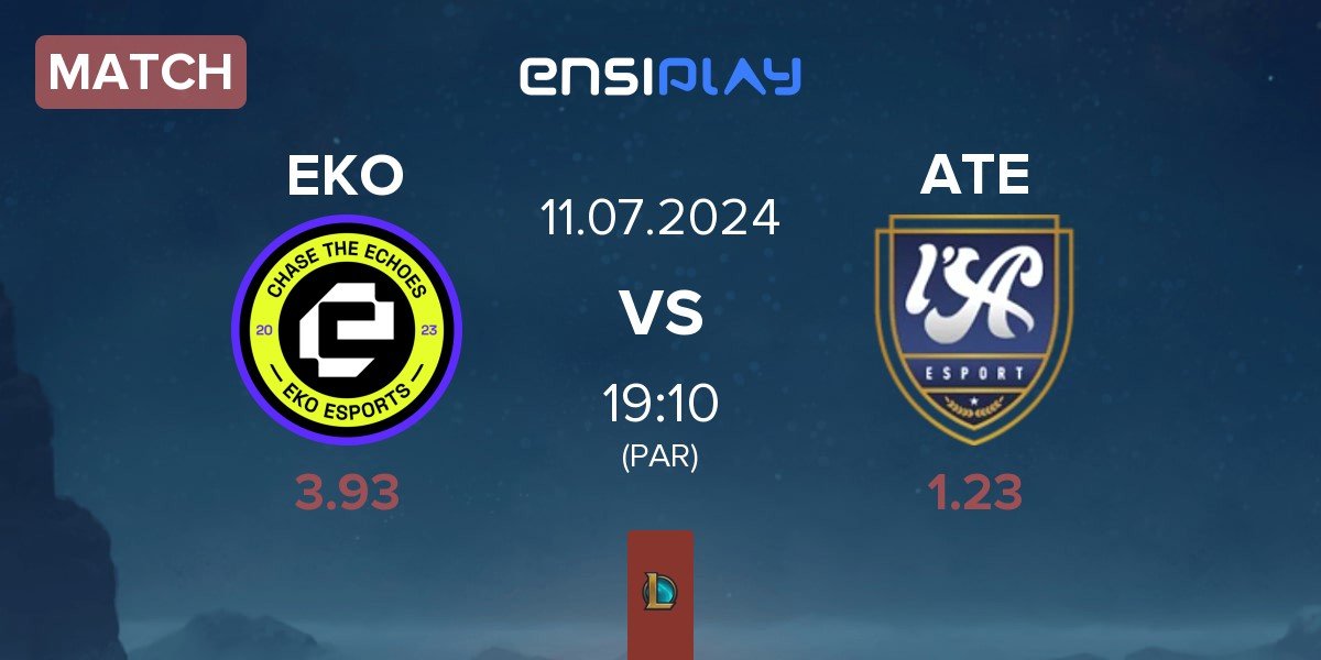 Match EKO Academy EKO vs Atleta Esport ATE | 11.07