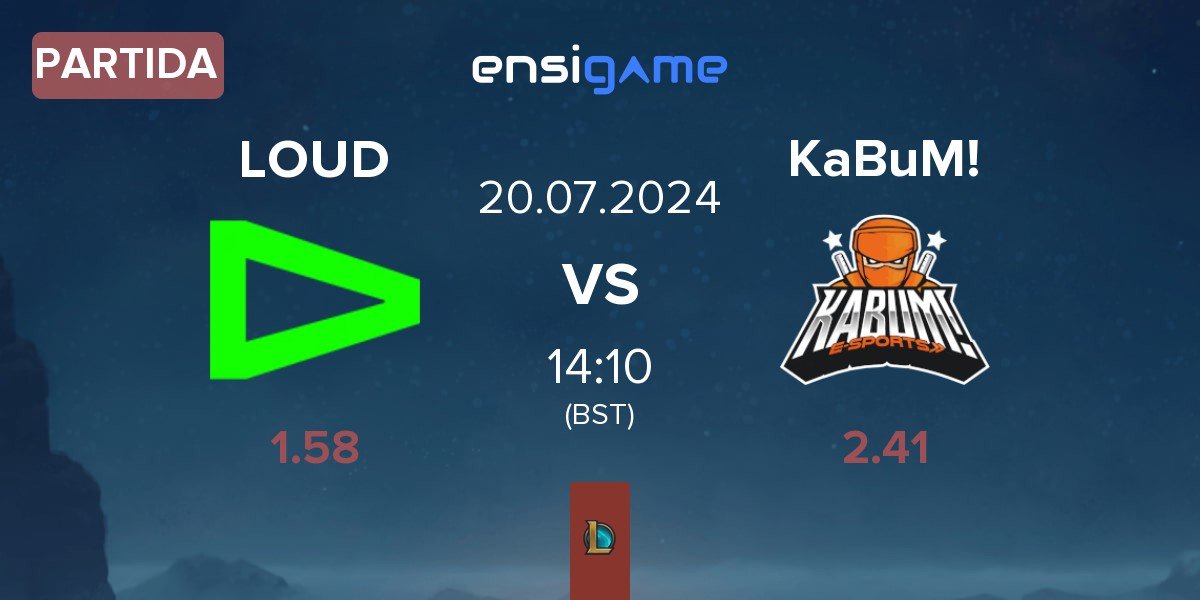 Partida LOUD vs KaBuM! eSports KaBuM! | 20.07