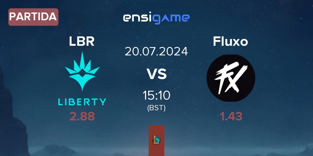 Partida Liberty LBR vs Fluxo | 20.07