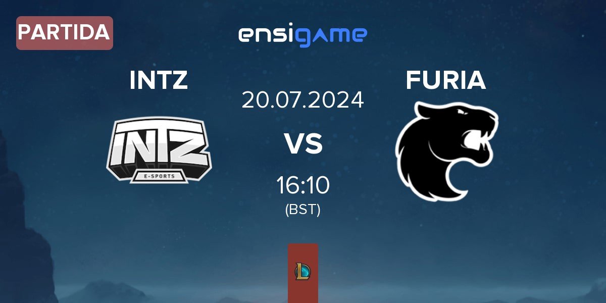 Partida INTZ vs FURIA Esports FURIA | 20.07