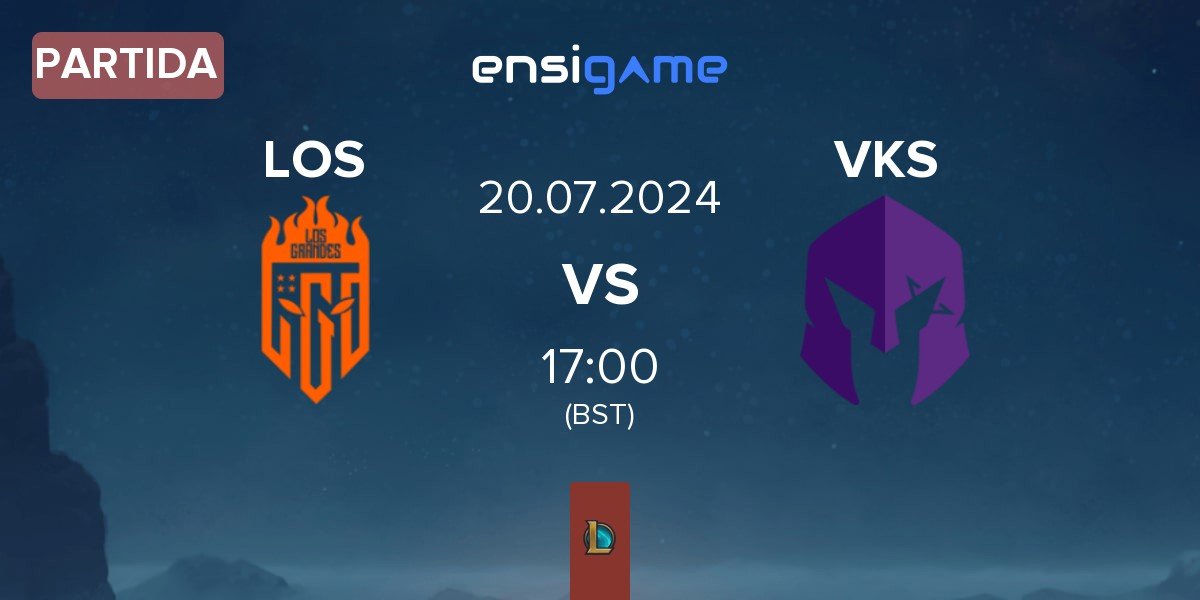 Partida Los Grandes LOS vs Vivo Keyd Stars VKS | 20.07