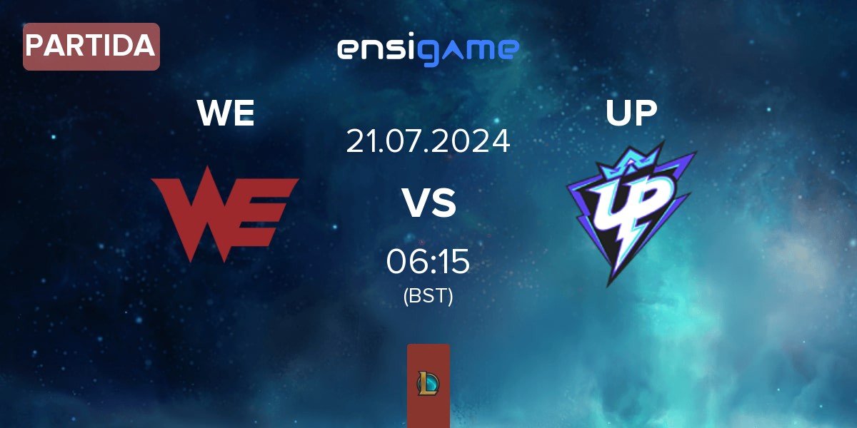 Partida Team WE WE vs Ultra Prime UP | 21.07