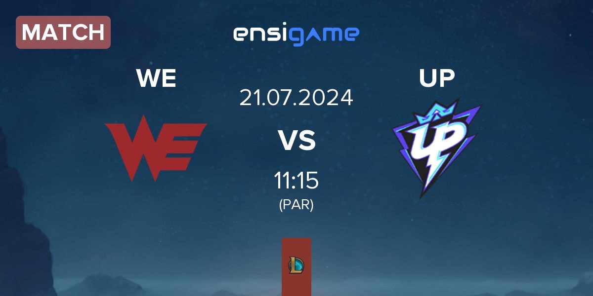 Match Team WE WE vs Ultra Prime UP | 21.07