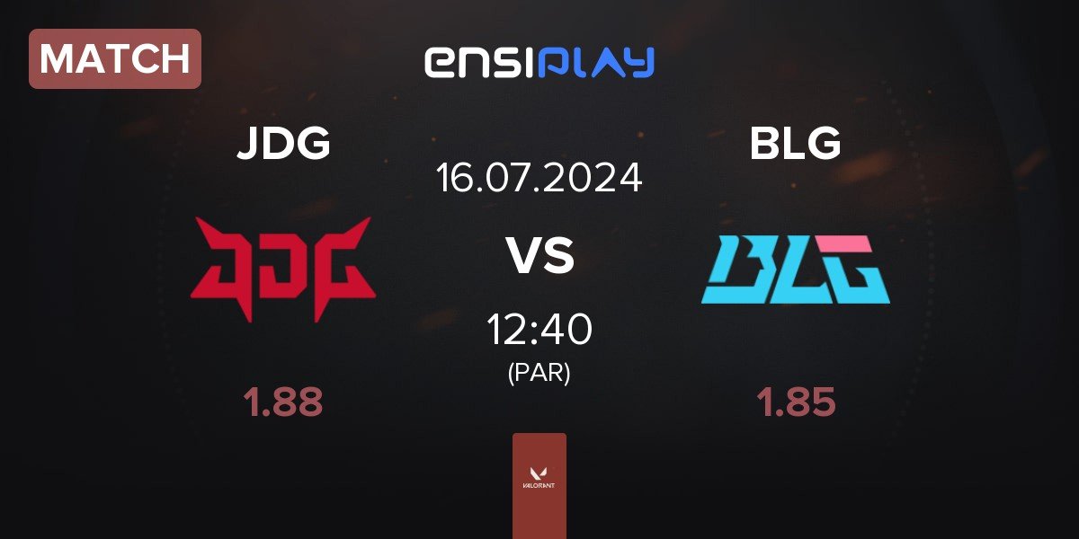 Match JD Gaming JDG vs Bilibili Gaming BLG | 16.07