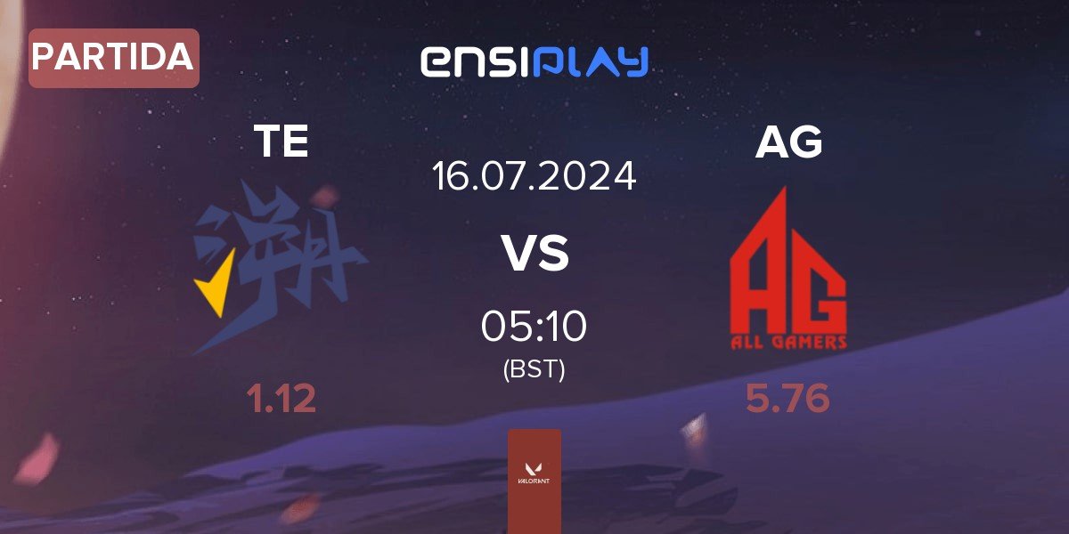 Partida Trace Esports TE vs ALL GAMERS AG | 16.07