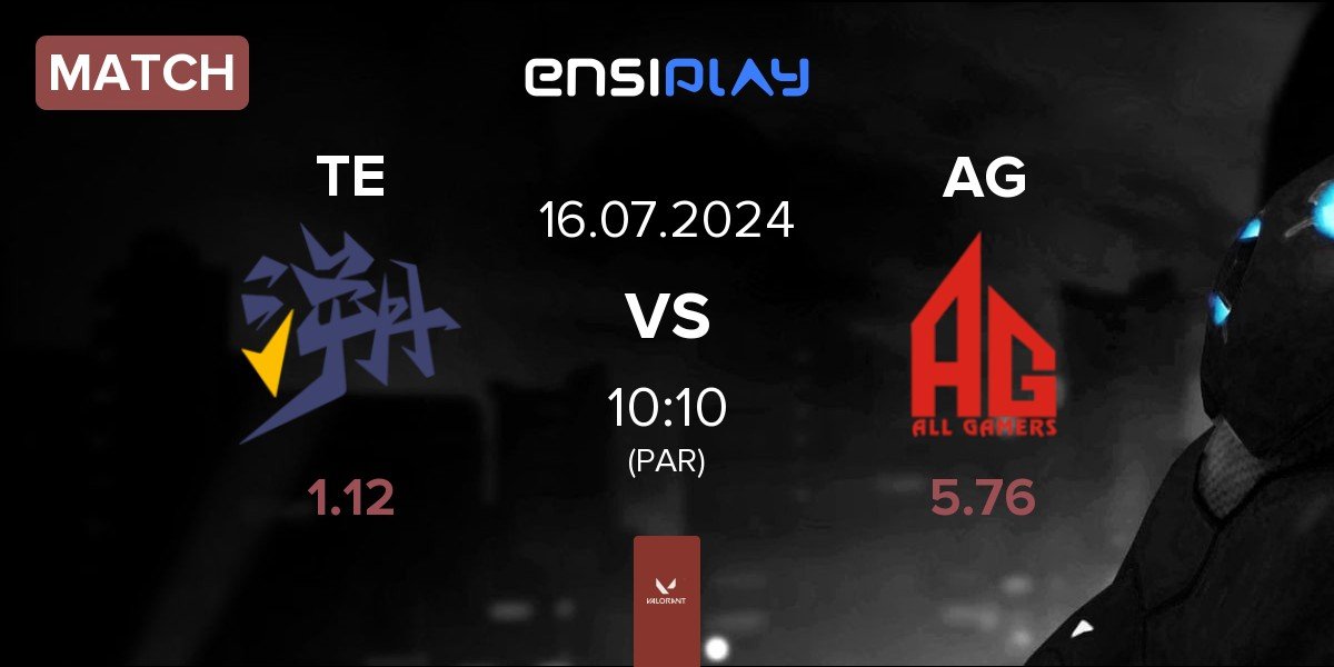 Match Trace Esports TE vs ALL GAMERS AG | 16.07