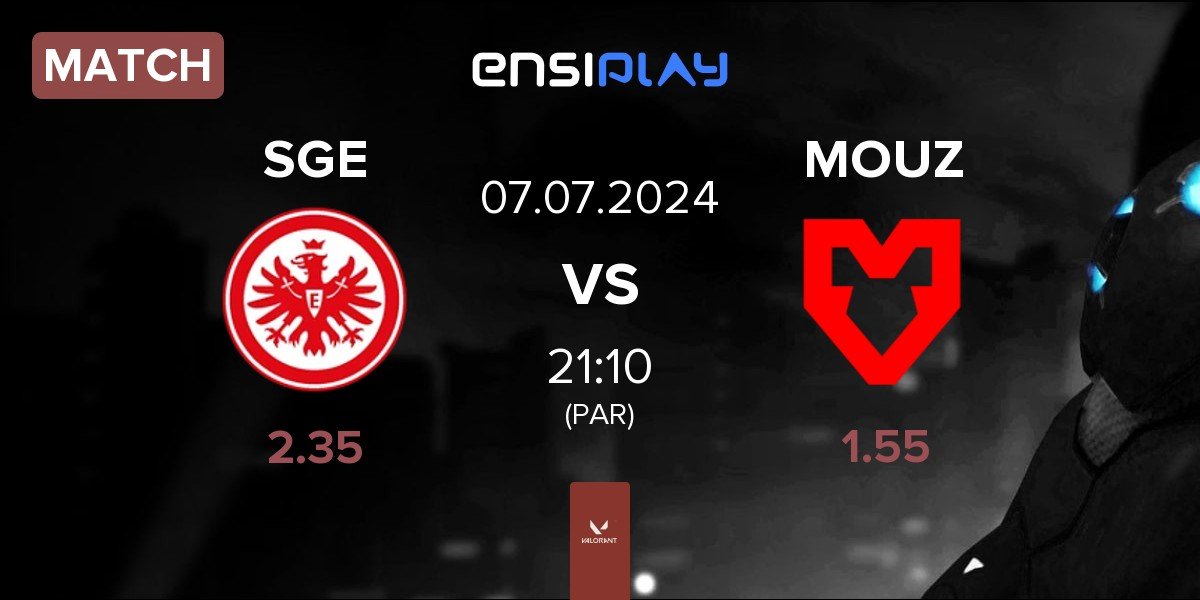 Match Eintracht Frankfurt SGE vs MOUZ | 07.07