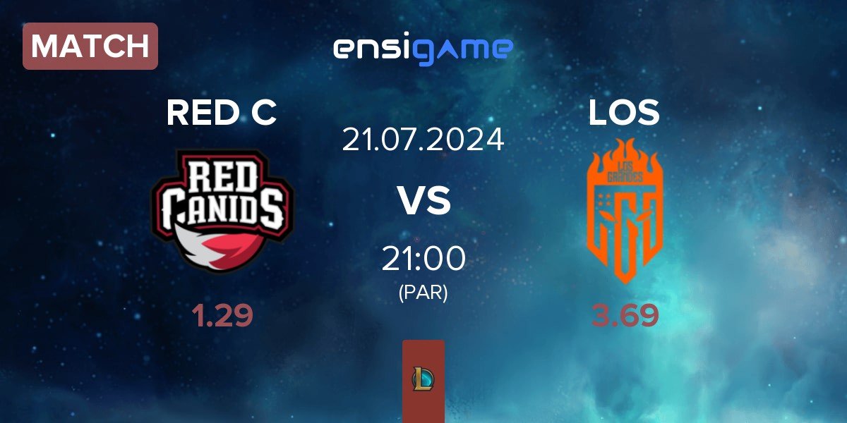 Match RED Canids RED C vs Los Grandes LOS | 21.07