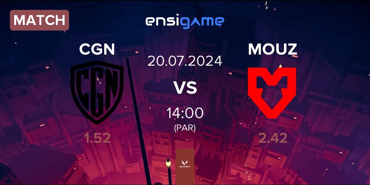 Match CGN Esports CGN vs MOUZ | 20.07