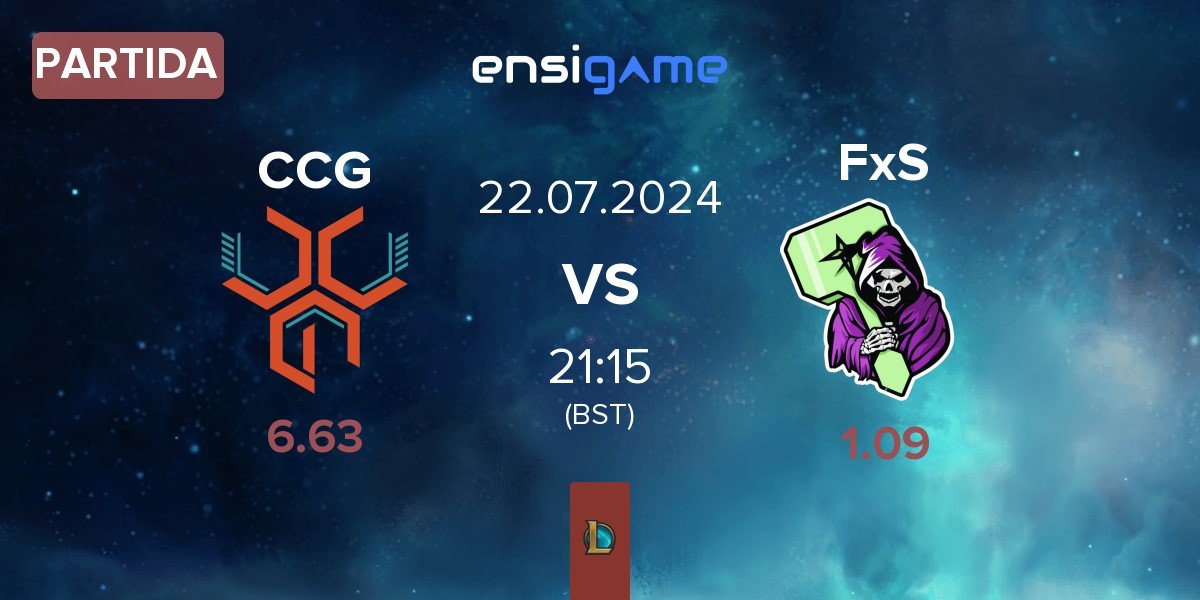 Partida CCG Esports CCG vs Fear x Starforge FxS | 22.07