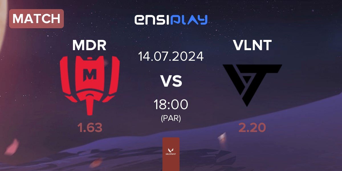 Match Mandatory MDR vs Valiant VLNT | 14.07