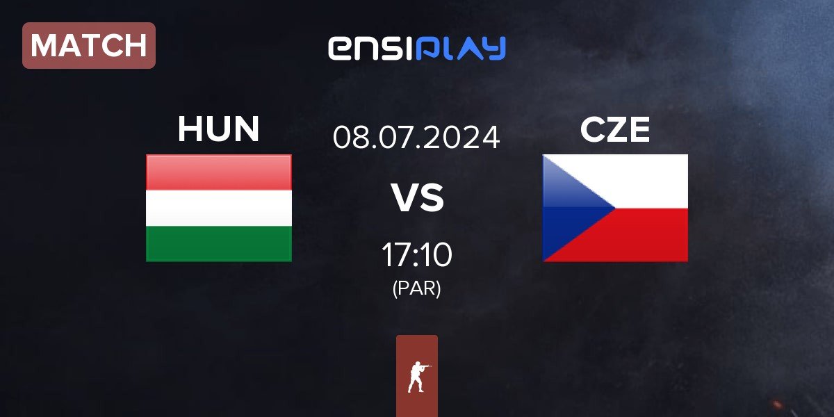 Match Hungary HUN vs Czech Republic CZE | 08.07