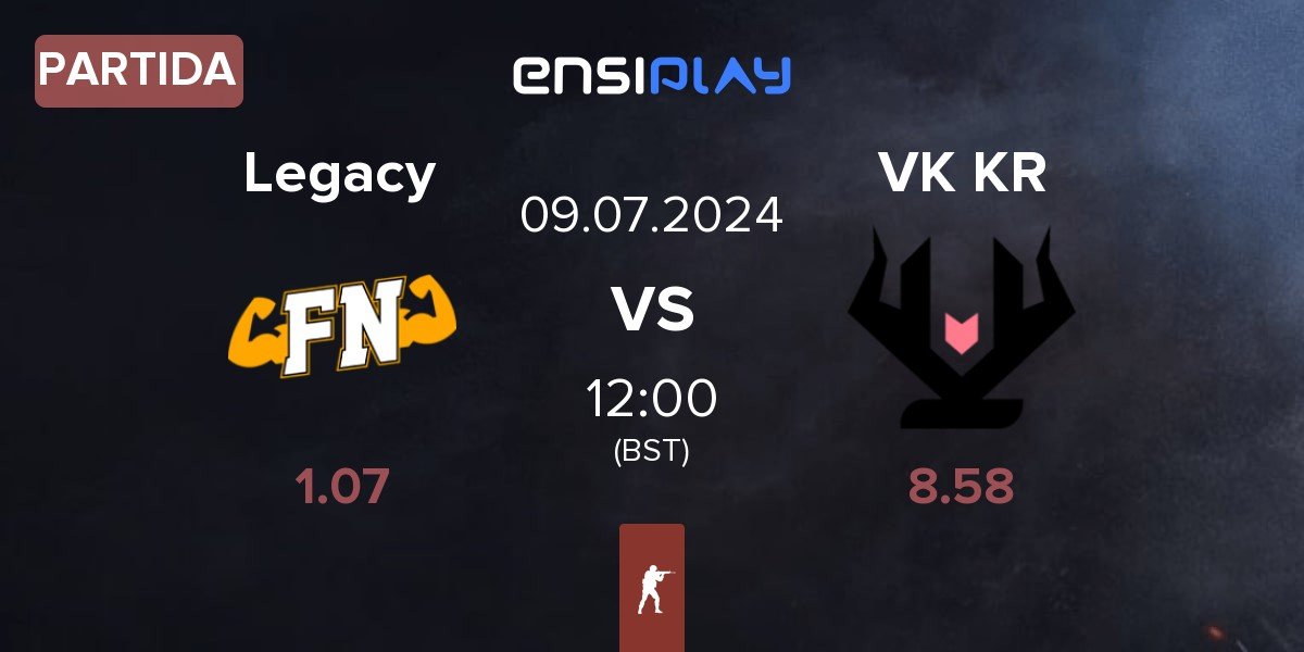 Partida Legacy vs Vikings KR VK KR | 09.07