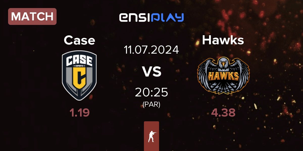 Match Case Esports Case vs Hawks | 11.07