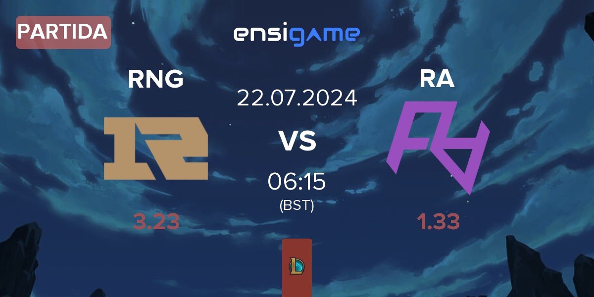 Partida Royal Never Give Up RNG vs Rare Atom RA | 22.07