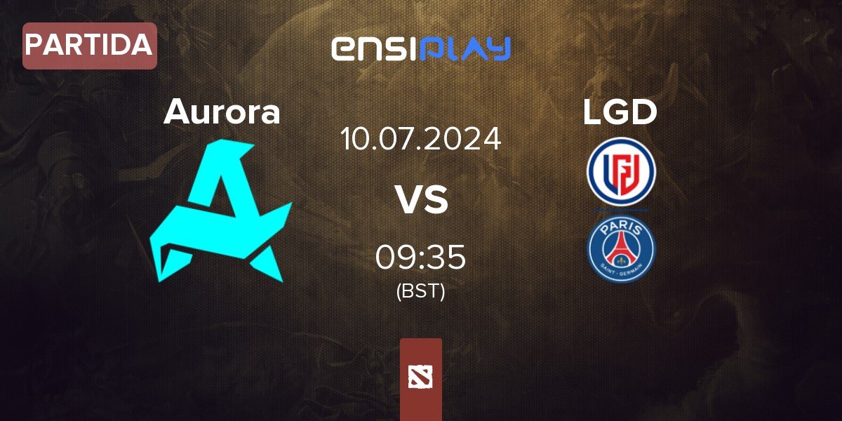 Partida Aurora vs LGD Gaming LGD | 10.07