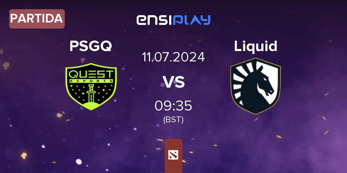 Partida PSG.Quest PSGQ vs Team Liquid Liquid | 11.07