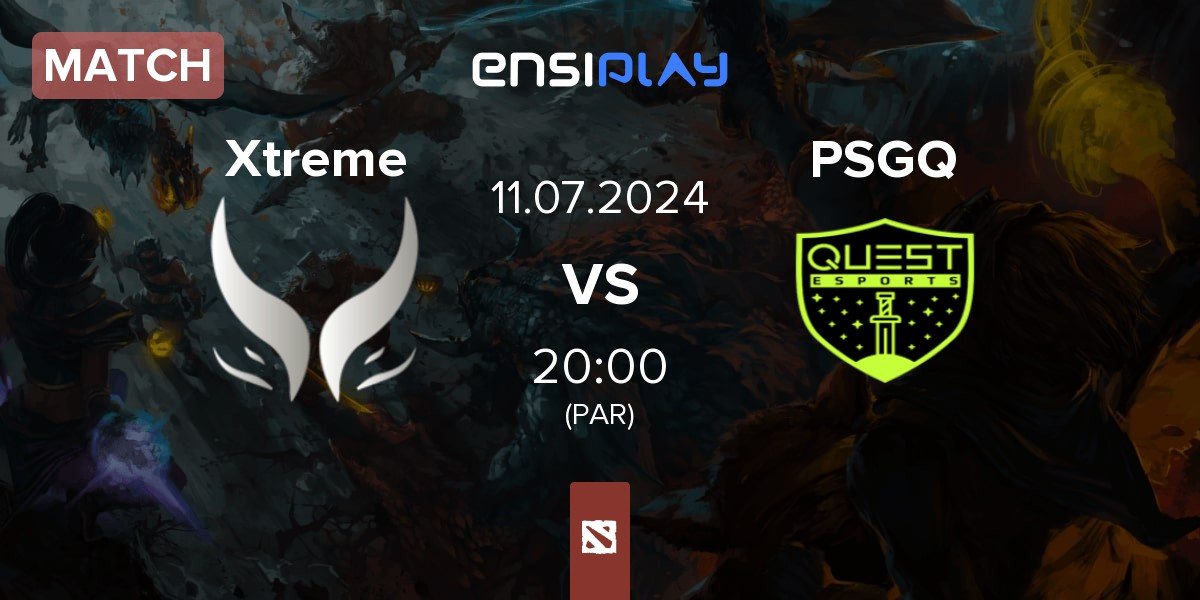 Match Xtreme Gaming WBG.XG vs PSG.Quest PSGQ | 11.07