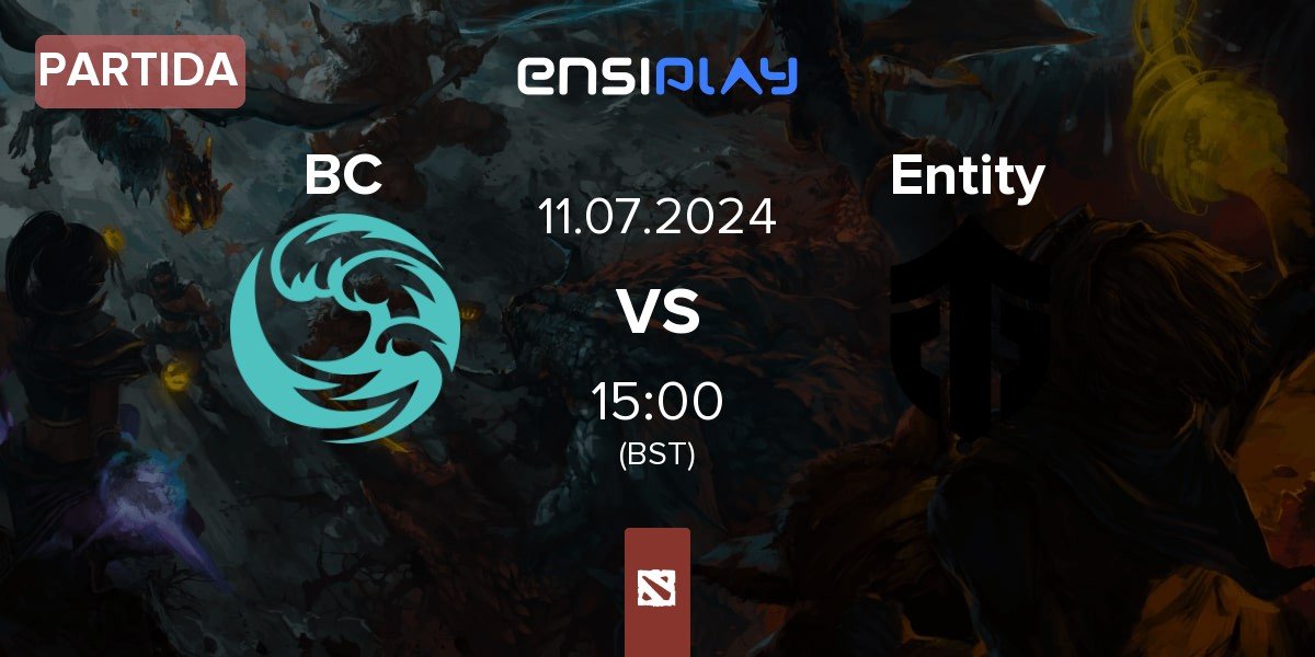 Partida beastcoast BC vs Entity | 11.07