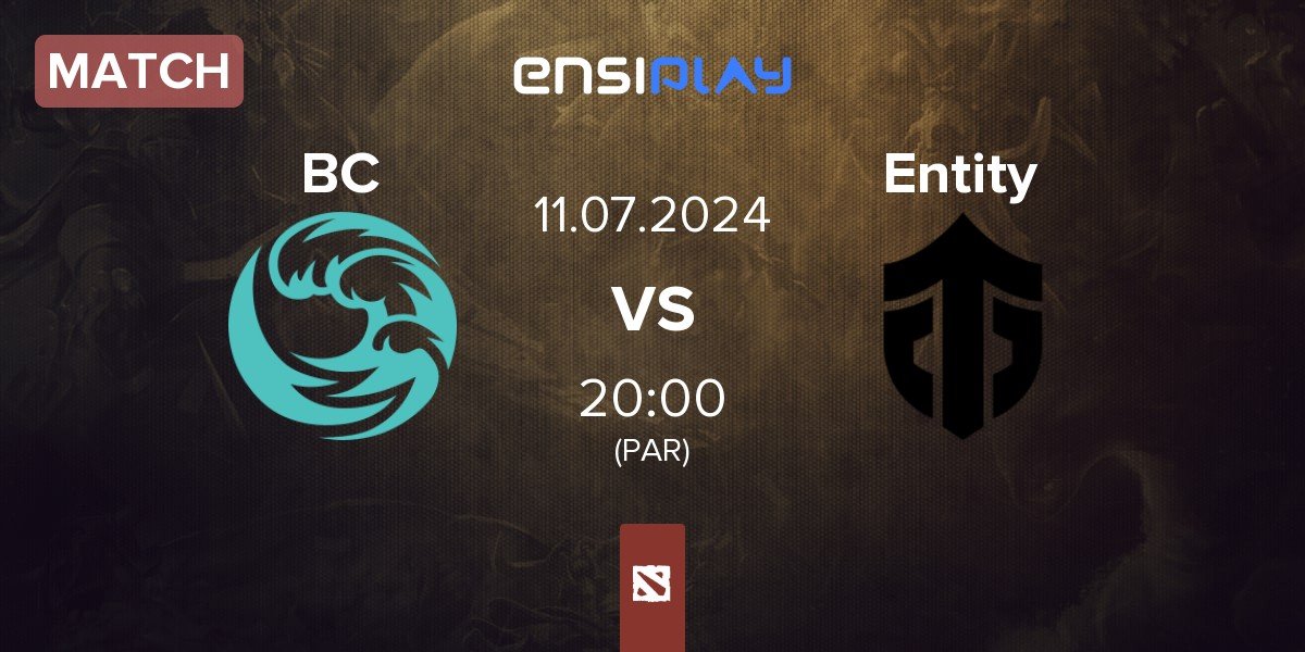 Match beastcoast BC vs Entity | 11.07