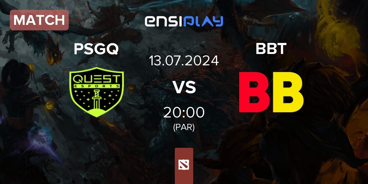 Match PSG.Quest PSGQ vs BetBoom Team BBT | 13.07