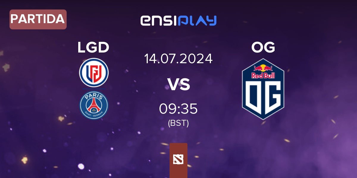 Partida LGD Gaming LGD vs OG | 14.07