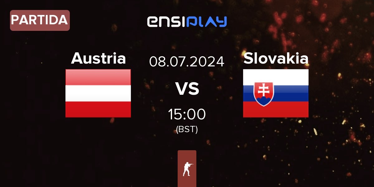 Partida Austria vs Slovakia | 08.07