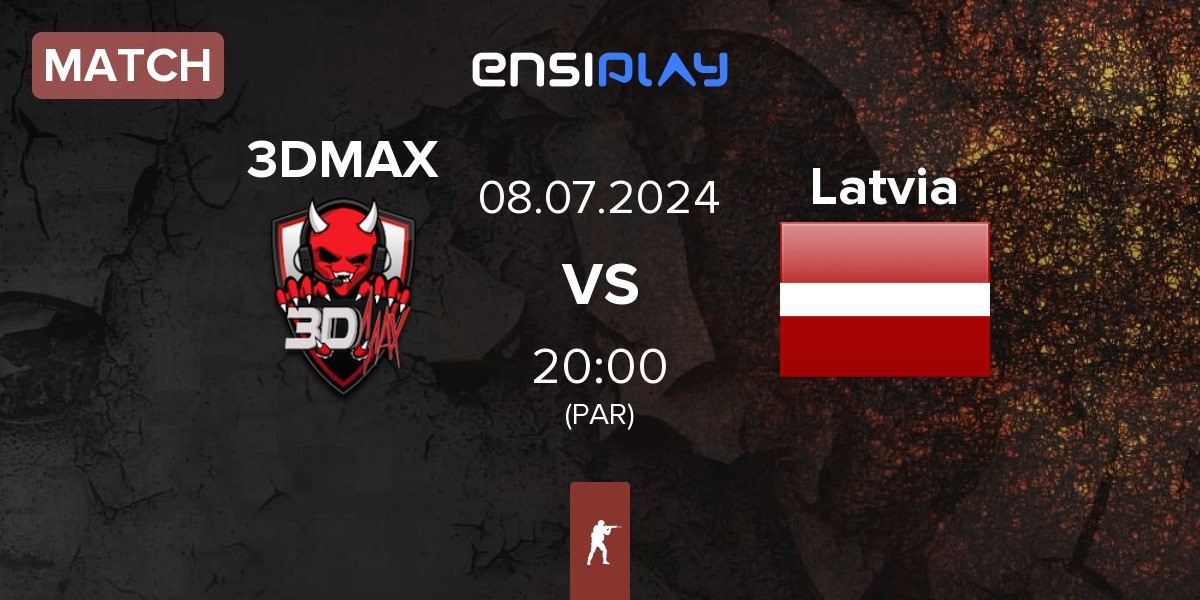 Match 3DMAX vs Latvia | 08.07