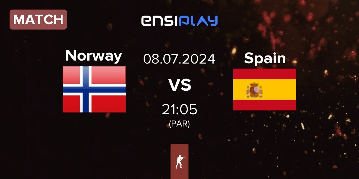 Match Norway vs Spain | 08.07