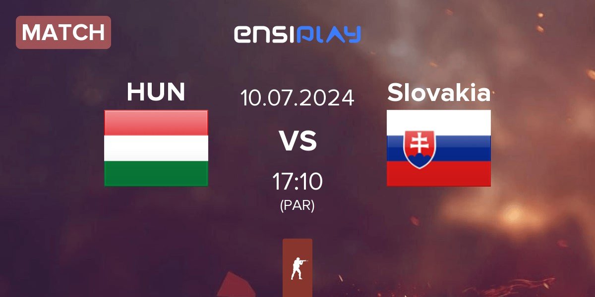 Match Hungary HUN vs Slovakia | 10.07