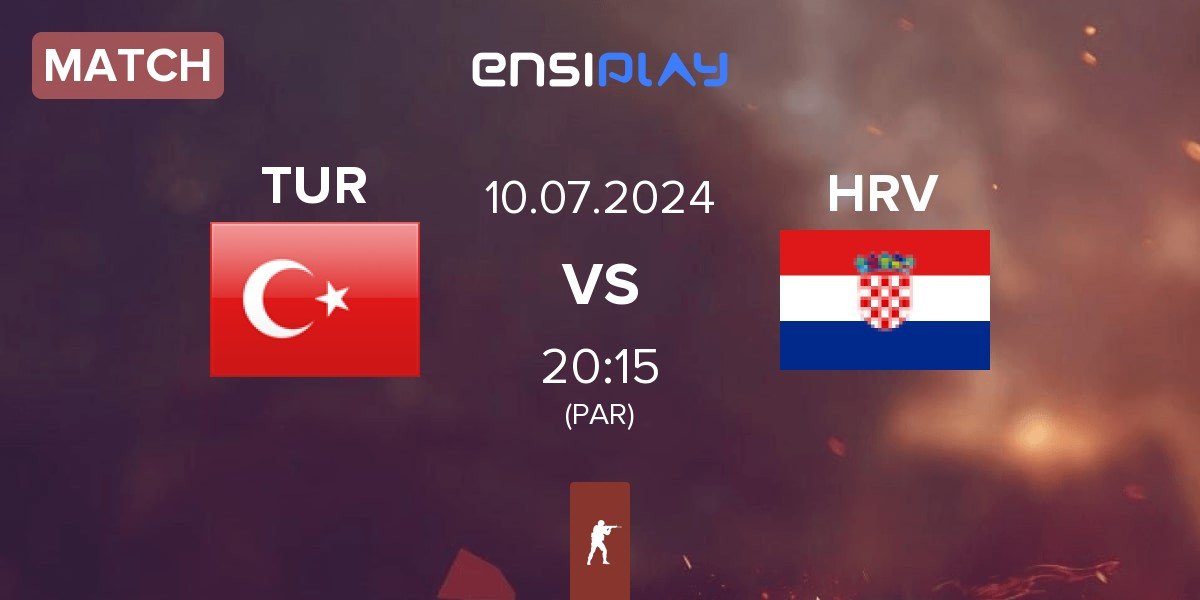 Match Turkey TUR vs Croatia HRV | 10.07