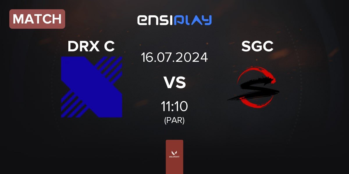 Match DRX Changers DRX C vs SCARZ GC SGC | 16.07