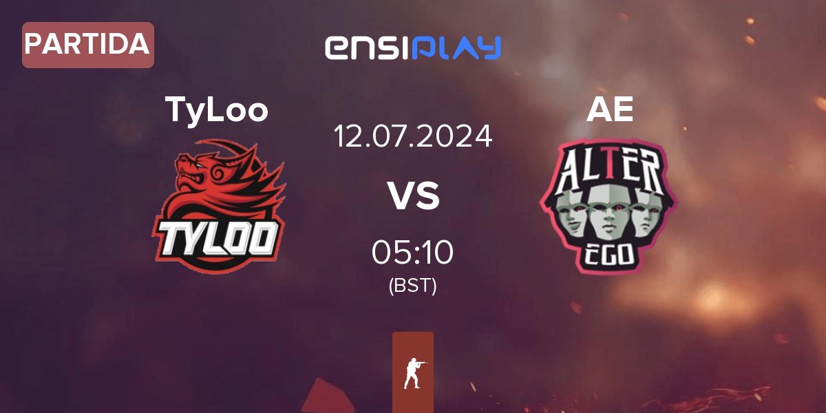 Partida TyLoo vs Alter Ego AE | 12.07