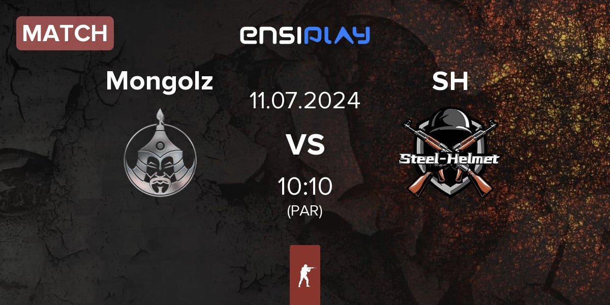 Match The Mongolz Mongolz vs steel helmet SH | 11.07