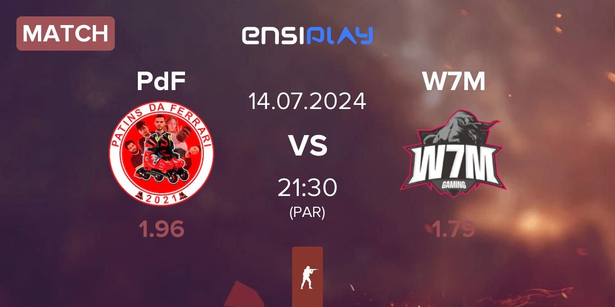 Match Patins da Ferrari PdF vs W7M Esports W7M | 14.07