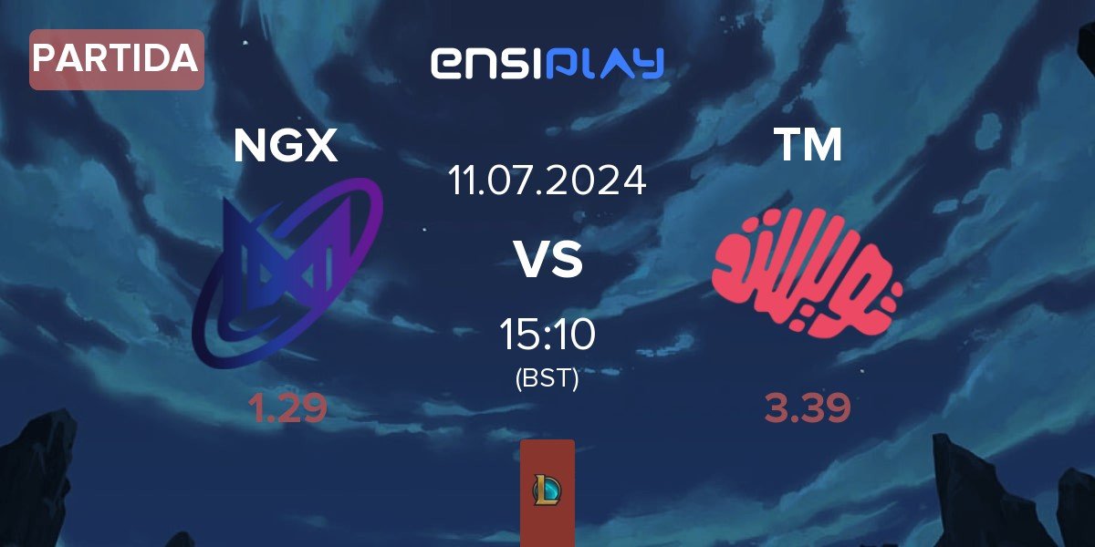 Partida Nigma Galaxy NGX vs Twisted Minds TM | 11.07