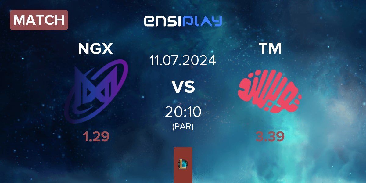 Match Nigma Galaxy NGX vs Twisted Minds TM | 11.07