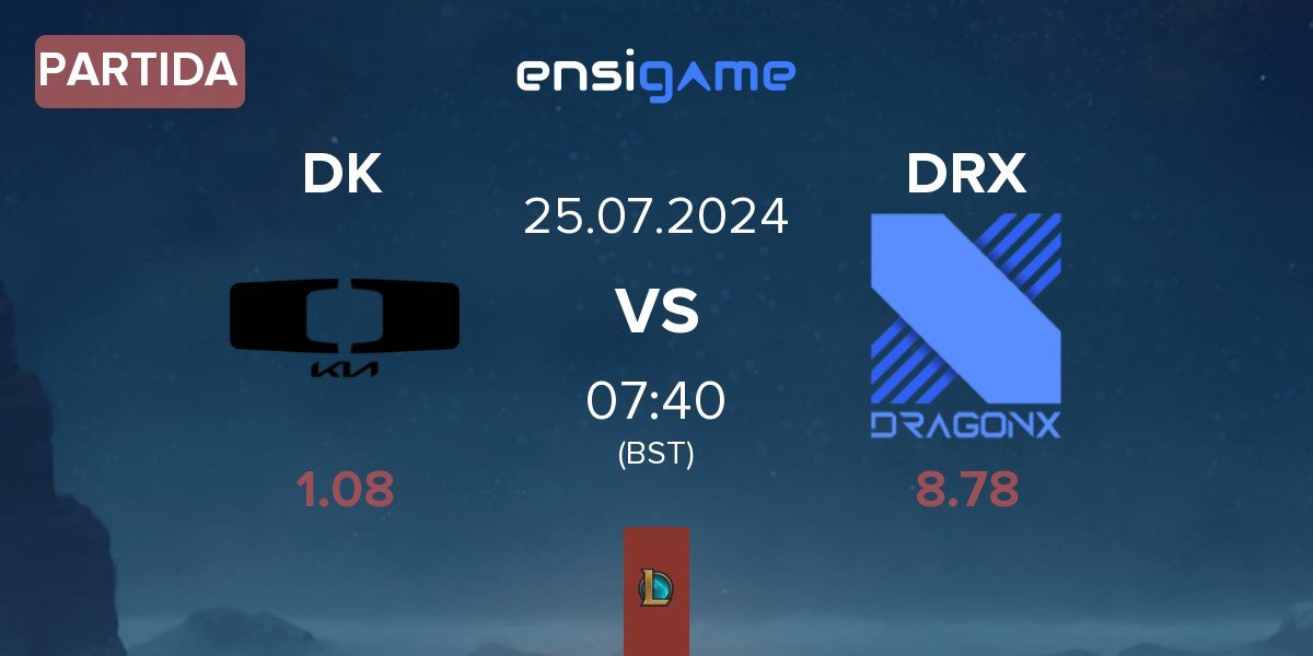 Partida Dplus KIA DK vs DRX | 25.07