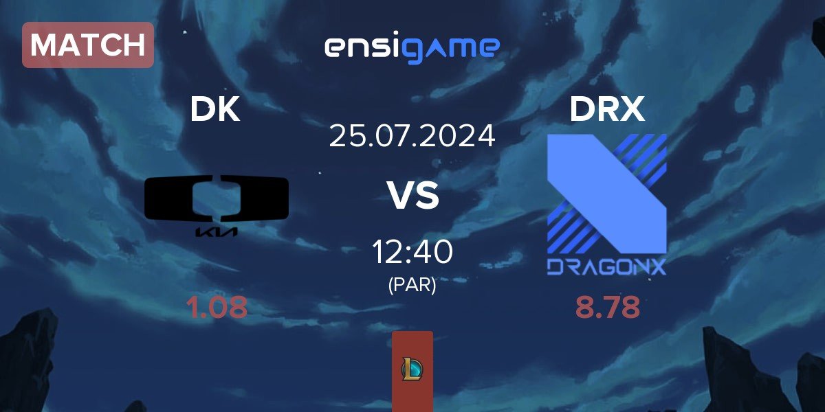 Match Dplus KIA DK vs DRX | 25.07