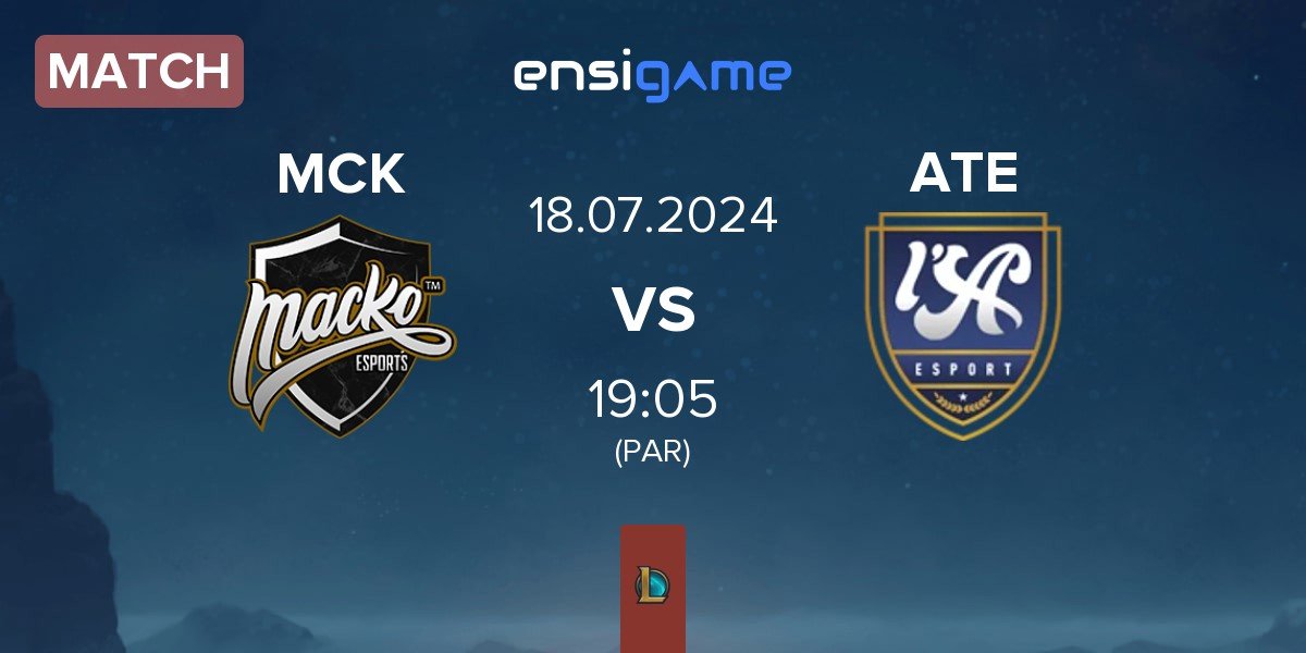 Match Macko Esports MCK vs Atleta Esport ATE | 18.07