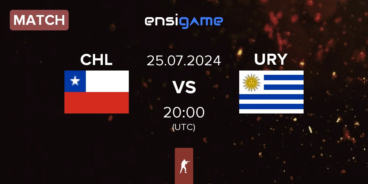 Match Chile CHL vs Uruguay URY | 25.07