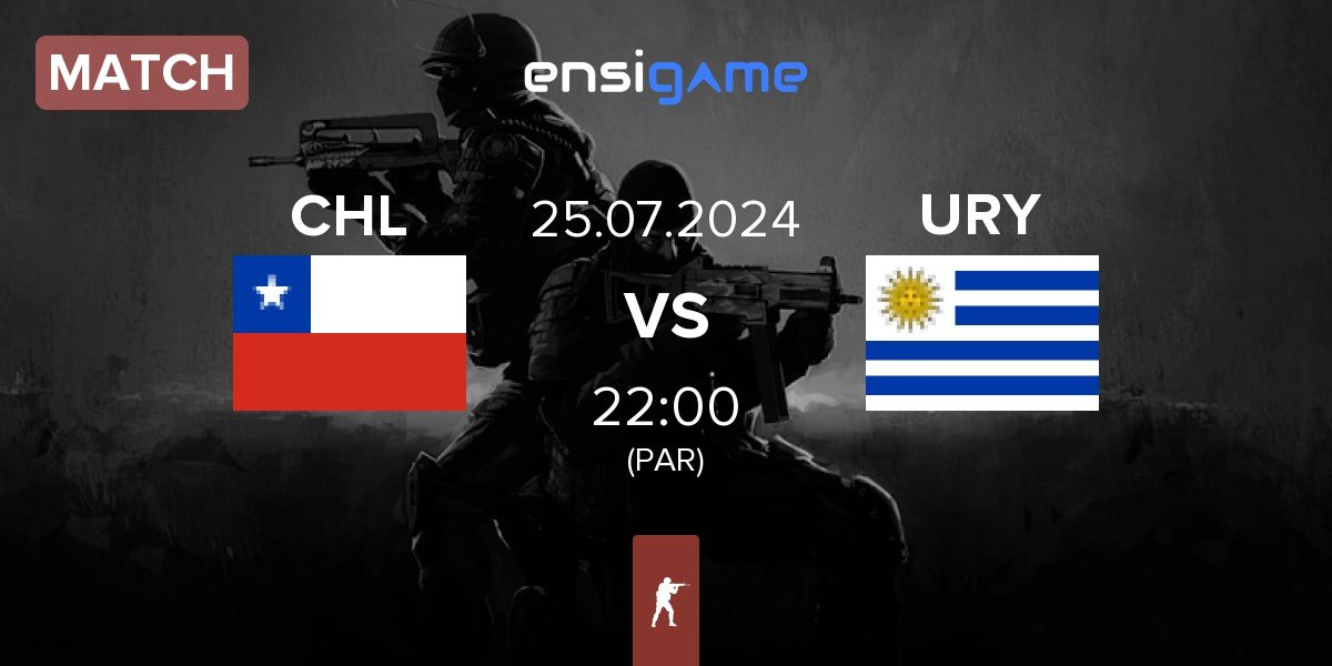 Match Chile CHL vs Uruguay URY | 25.07