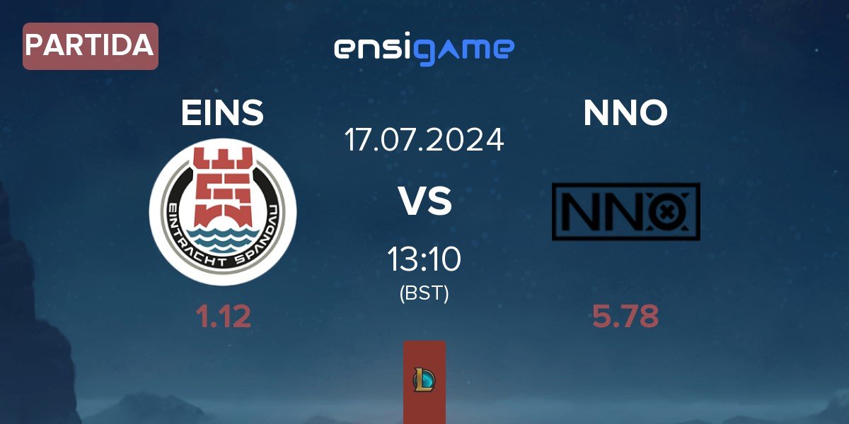 Partida Eintracht Spandau EINS vs NNO Prime NNO | 17.07