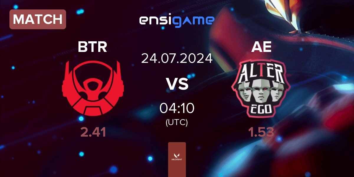 Match Bigetron Arctic BTR vs Alter Ego AE | 24.07