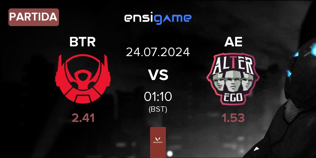 Partida Bigetron Arctic BTR vs Alter Ego AE | 24.07