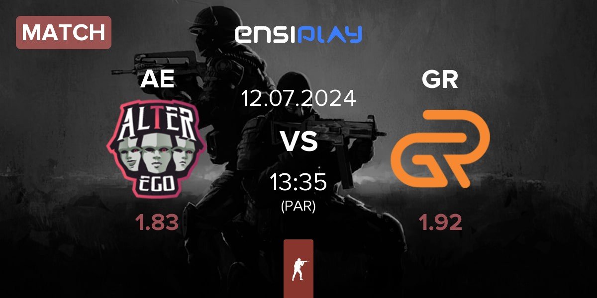 Match Alter Ego AE vs GR Gaming GR | 12.07