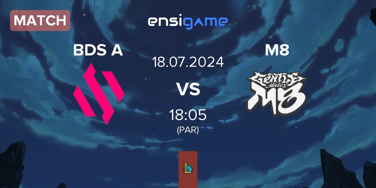 Match Team BDS Academy BDS A vs Gentle Mates M8 | 18.07